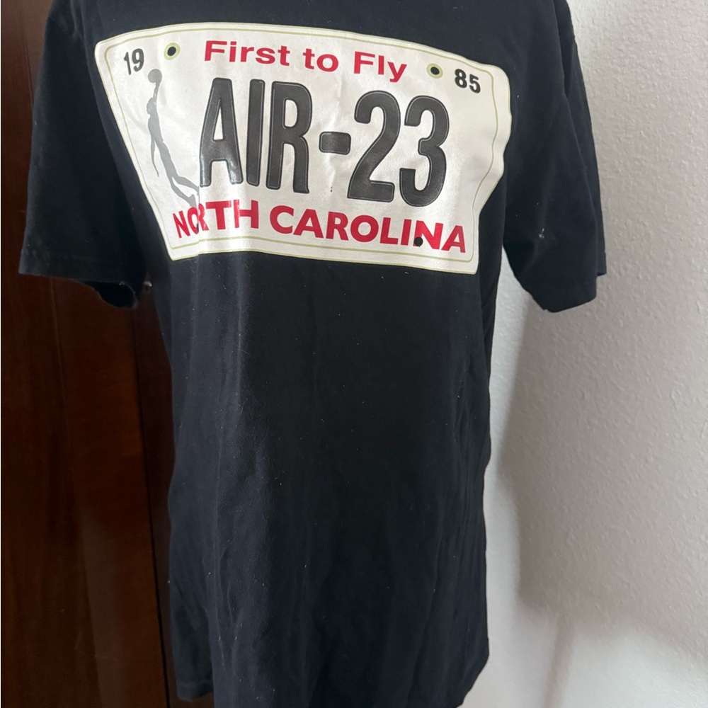 Black Air-23 North Carolina Tee